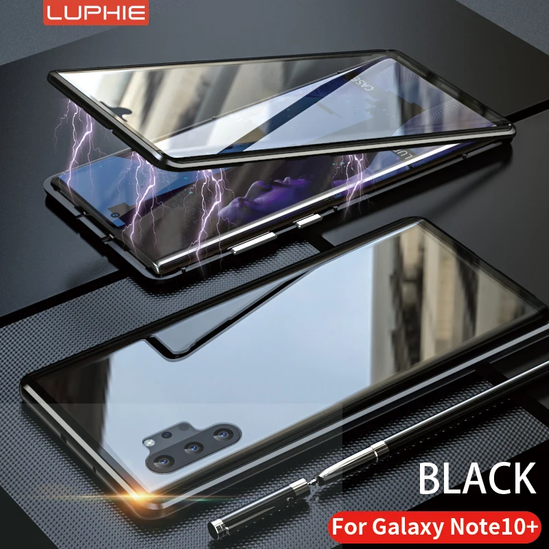 Black Для samsung Galaxy A7 A8 A9 A10 A30 A50 A60 A70 металлическая рамка двухстороннее закаленное стекло - Цвет: Black
