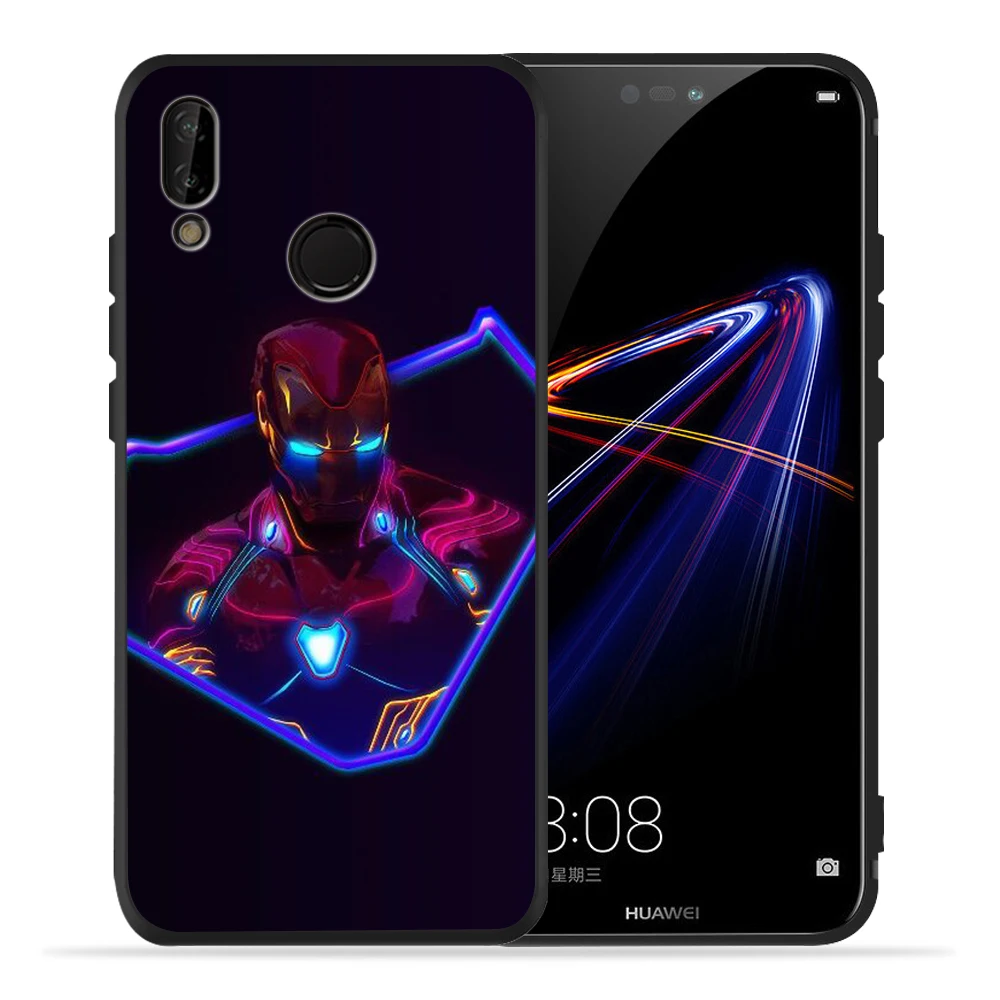 Марвел, Мстители, паук-человек Groot чехол для huawei P30 для huawei p20 lite mate 20 lite Honor 8X9 10 20i V20 PSmart Etui