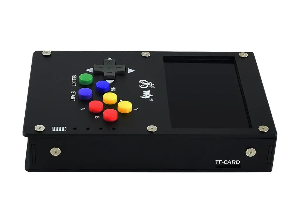 GamePi43-Pi4 Based on Pi with Pi4B-2GB 4.3inch IPS Display Portable Video Game Console | Компьютеры и офис