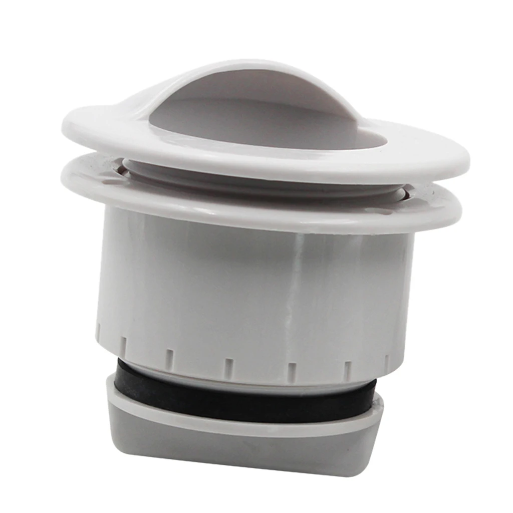 

2.4'' Marine Boat Transom Deck Mount Drain Scupper Valve Screw Cap Bung Stopper
