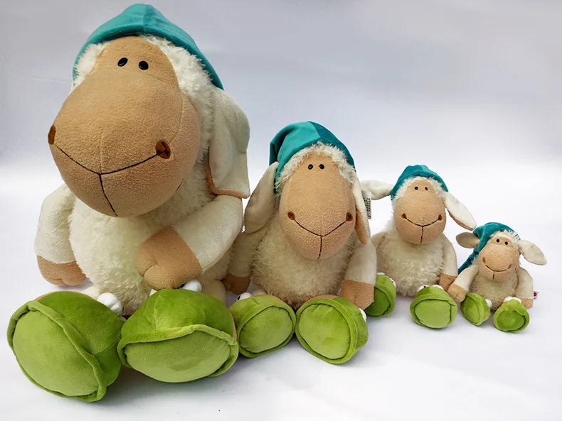 35 см 50 80 немецкая Сонная овечка детский подарок на день рождения Милая 1 шт|children day