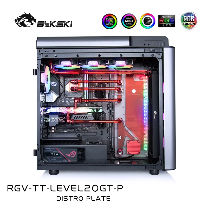 Bykski RGV TT LEVEL20GT P водный Панели для Thermaltake Level20 GT чехол Intel Процессор воды блок