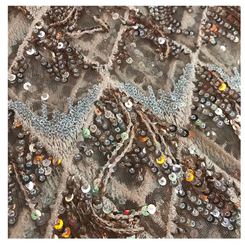 ТКАНЕВОЕ женское платье Lace135 с кисточками и пайетками из ткани сетчатые пряжи для