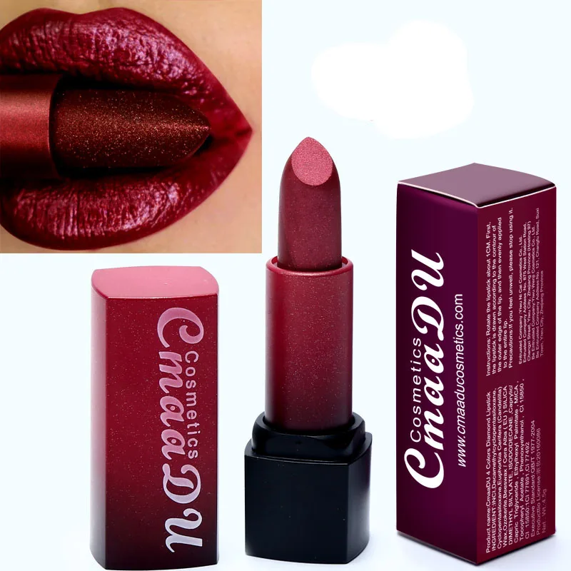 1 шт. блестящие матовые губные помады Водонепроницаемый Длительное Действие