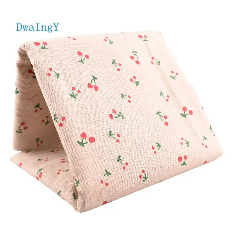 

DwaIngY Cherry Series Cotton Linen Fabric For Patchwork DIY,Quilting,Sewing,tablecloth,pillowcase,Placemat Cushion Half Meter