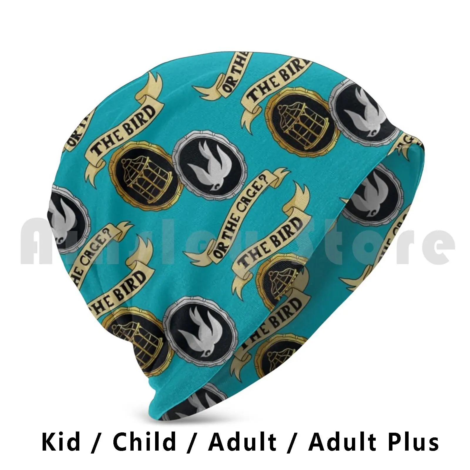

The Bird  Or The Cage  Beanies Knit Hat Hip Hop Bird Cage Bioshock Infinite Scourge1850 Bioshock