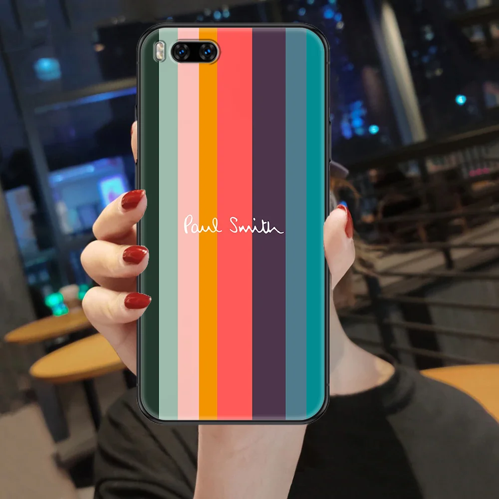 

paul fashion brand smith Phone case For Xiaomi Mi Max Note 3 A2 A3 8 9 9T 10 Lite Pro Ultra black pretty shell luxury cover