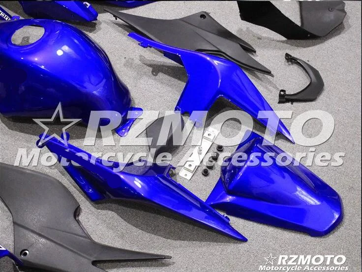 Новый комплект обтекателей для мотоциклов из АБС Kawasaki Ninja250 2008 2009 2010 2011 2012