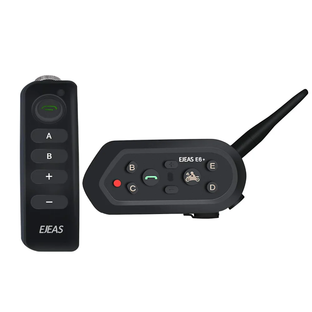 Моторное переговорное устройство E6 Plus с дистанционным управлением 1 2 км Bluetooth