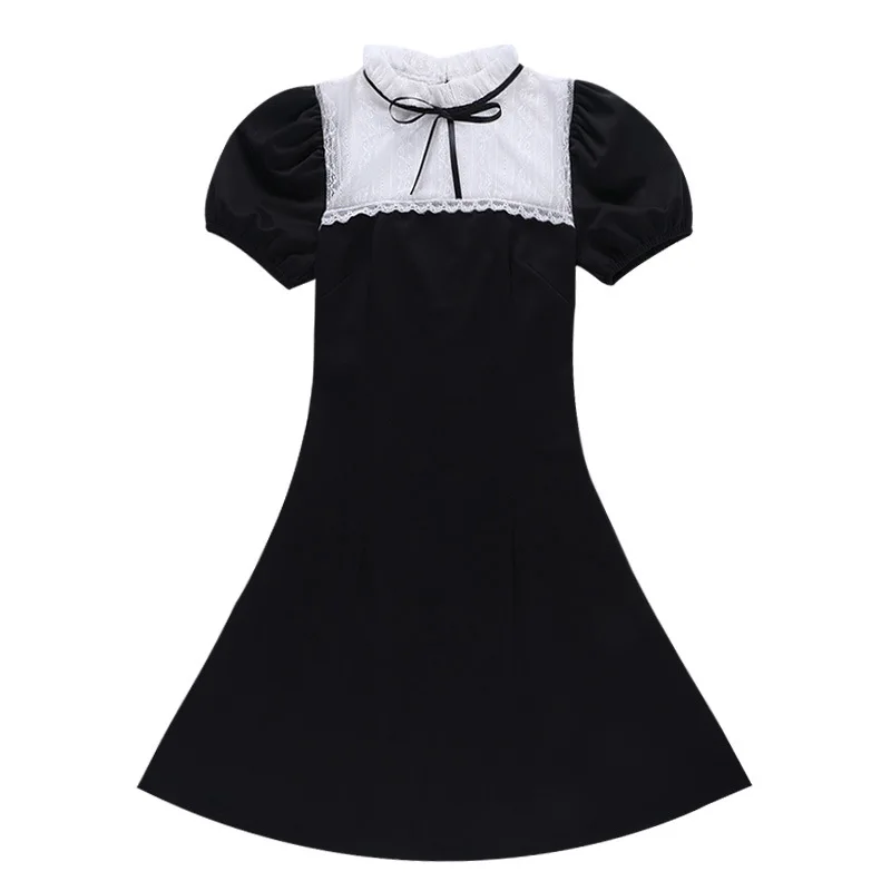 Женское Бандажное платье с высокой талией черное в стиле Харадзюку сексуальное