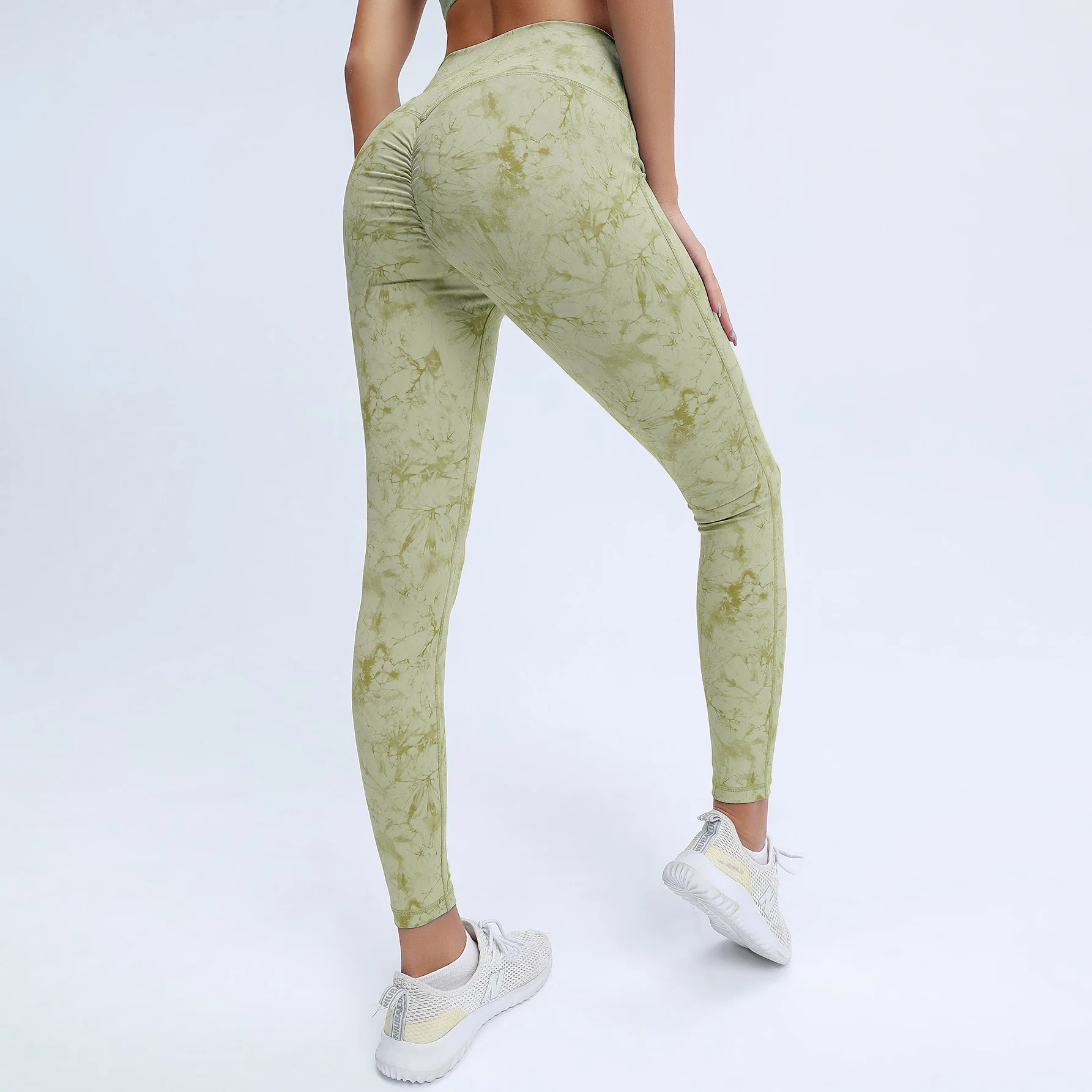 

2 Piece Set Women Workout Clothes Tie Dye Yoga Set Seamless Women Gym Clothing Athletic Sports Suit Women Sports Bra + Leggings