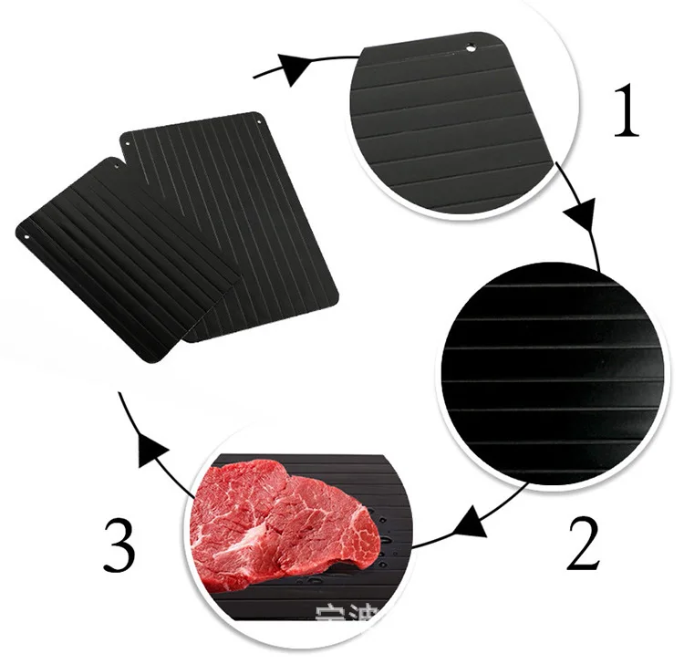 Лоток для быстрого размораживания замороженных продуктов мяса фруктов быстрое