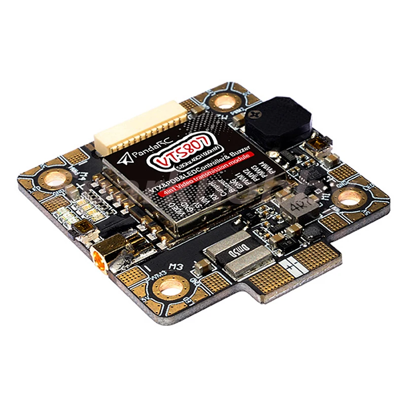 1 шт. PandaRC VT5807 5 8 ГГц 40CH 25 600 мВт 2 6S Lipo видео TX VTX встроенный PDB 85db зуммер BEC
