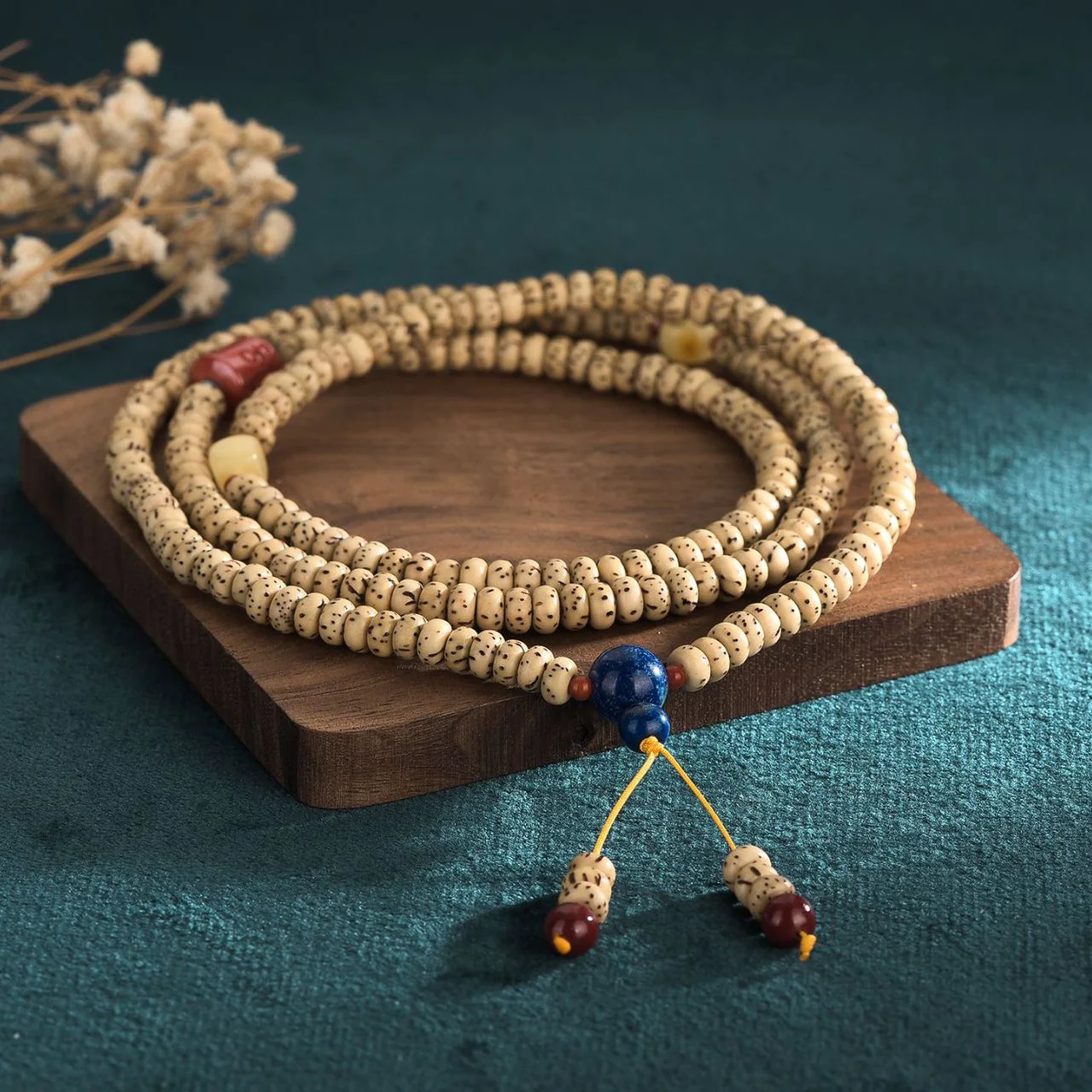 

Buddhism Collection Hobby Bodhi Bracelets Hand-Woven Natural Wooden Bracelet Women Girl Jewelry