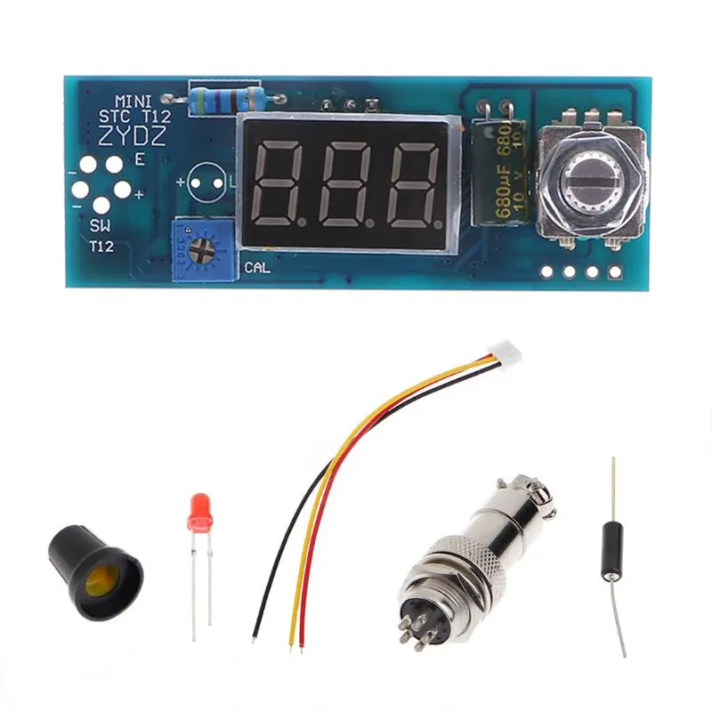 

Digital Soldering Iron Station Temperature Controller Kits For HAKKO T12 Handle