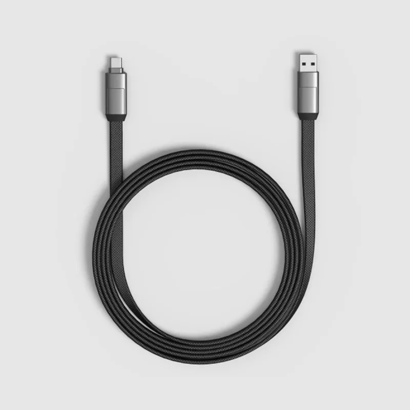 Адаптер Incharge 6 USB на магнитный Тип C Micro Lightning зарядка брелок швейцарский армейский