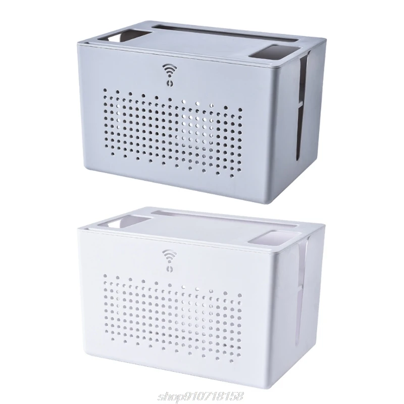 Двухслойная коробка для хранения беспроводного Wi Fi маршрутизатора настольный