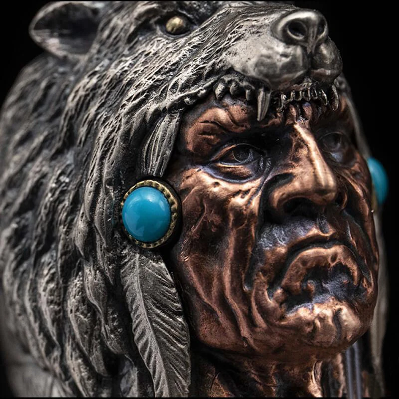 

Retro Domineering Werewolf Punk Rock Hip Hop Trend Men's Ring Boy Birthday Holiday Gift Party Jewelry Wholesale