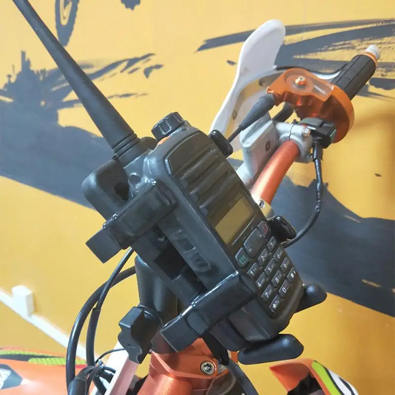 Держатель GPS навигатора для телефона с креплением на руль мотоцикла резиновое