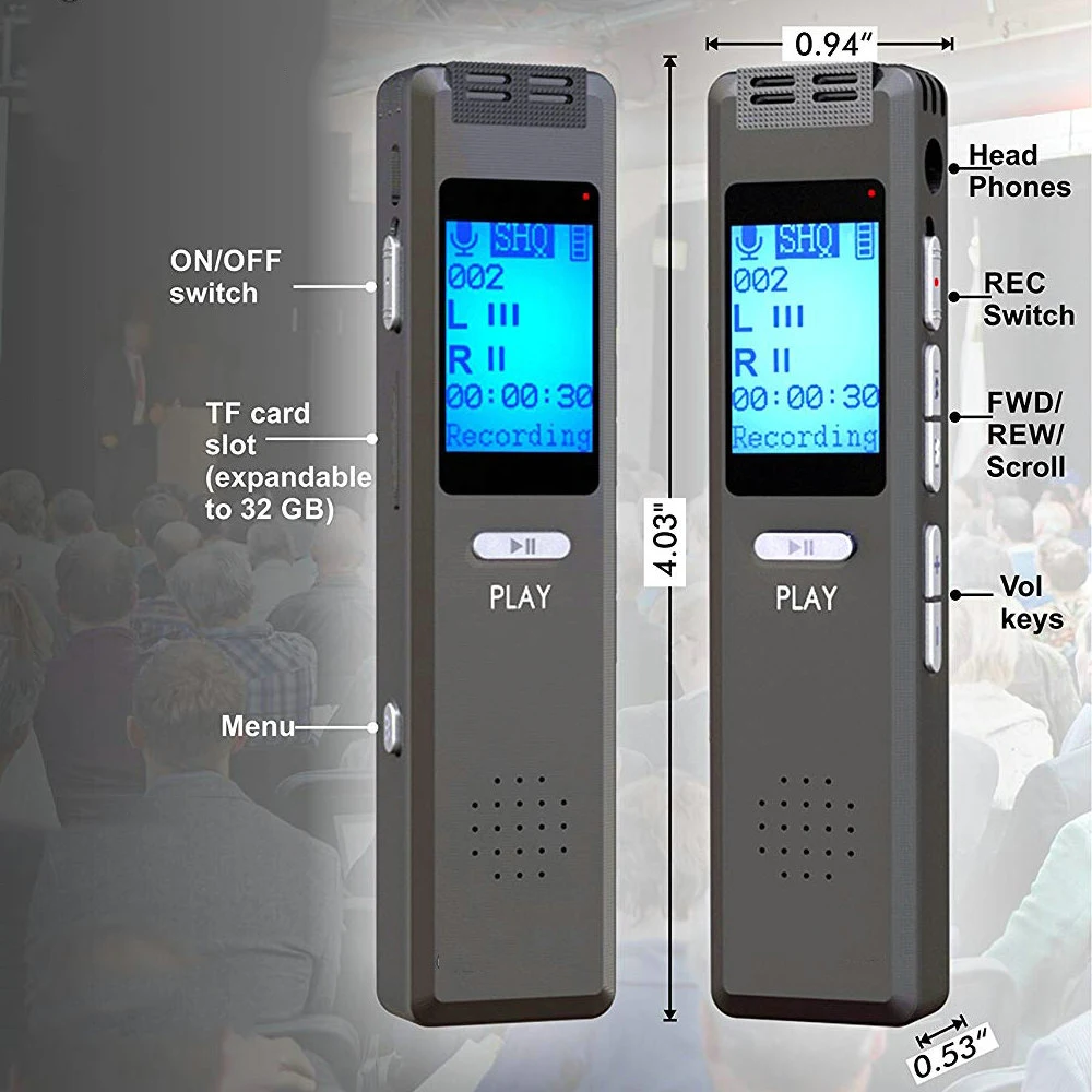 Мини диктофон V22 с U диском цифровой ручкой запись звука длительный срок службы