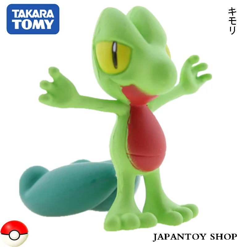 Takara Tomy Tomica monglue Pokemon EX Asia-06 Treecko Kimori популярная миниатюрная Digimon детские игрушки