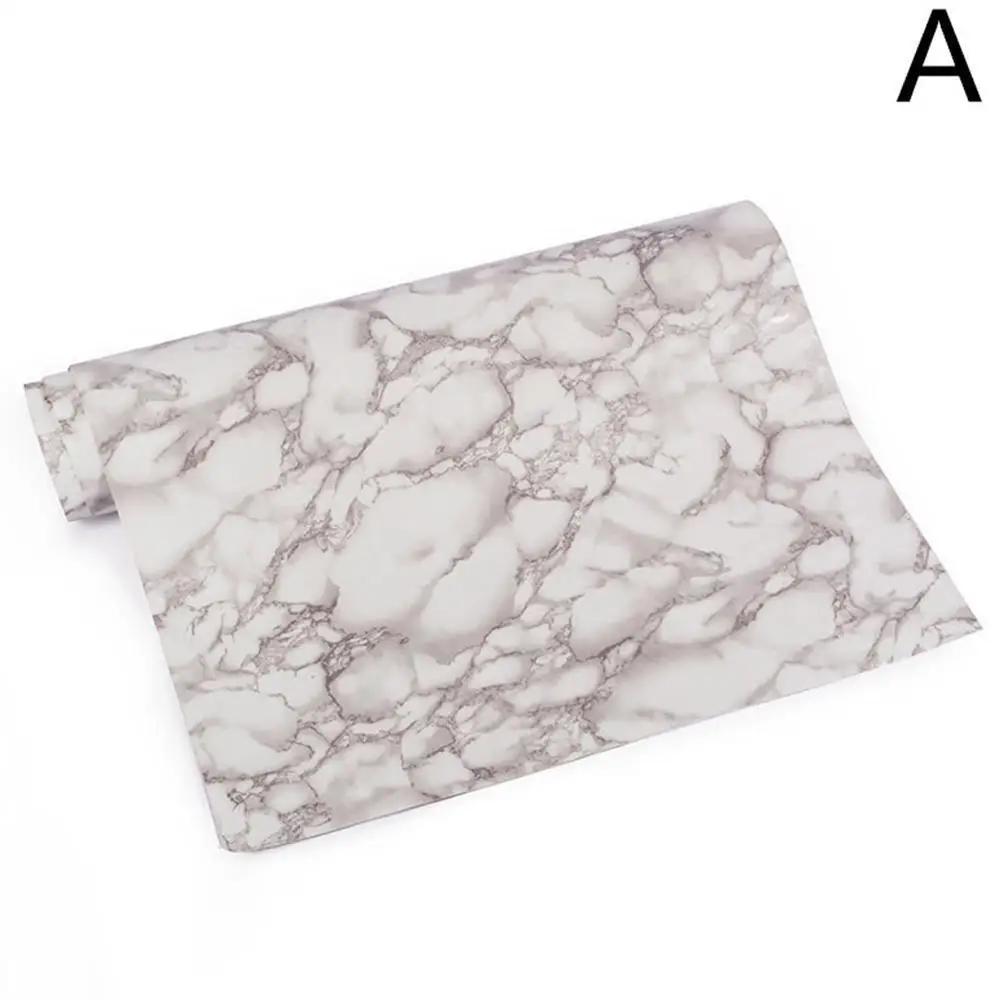 60x100 см водонепроницаемый мраморный узор самоклеющиеся обои для кухонного шкафа