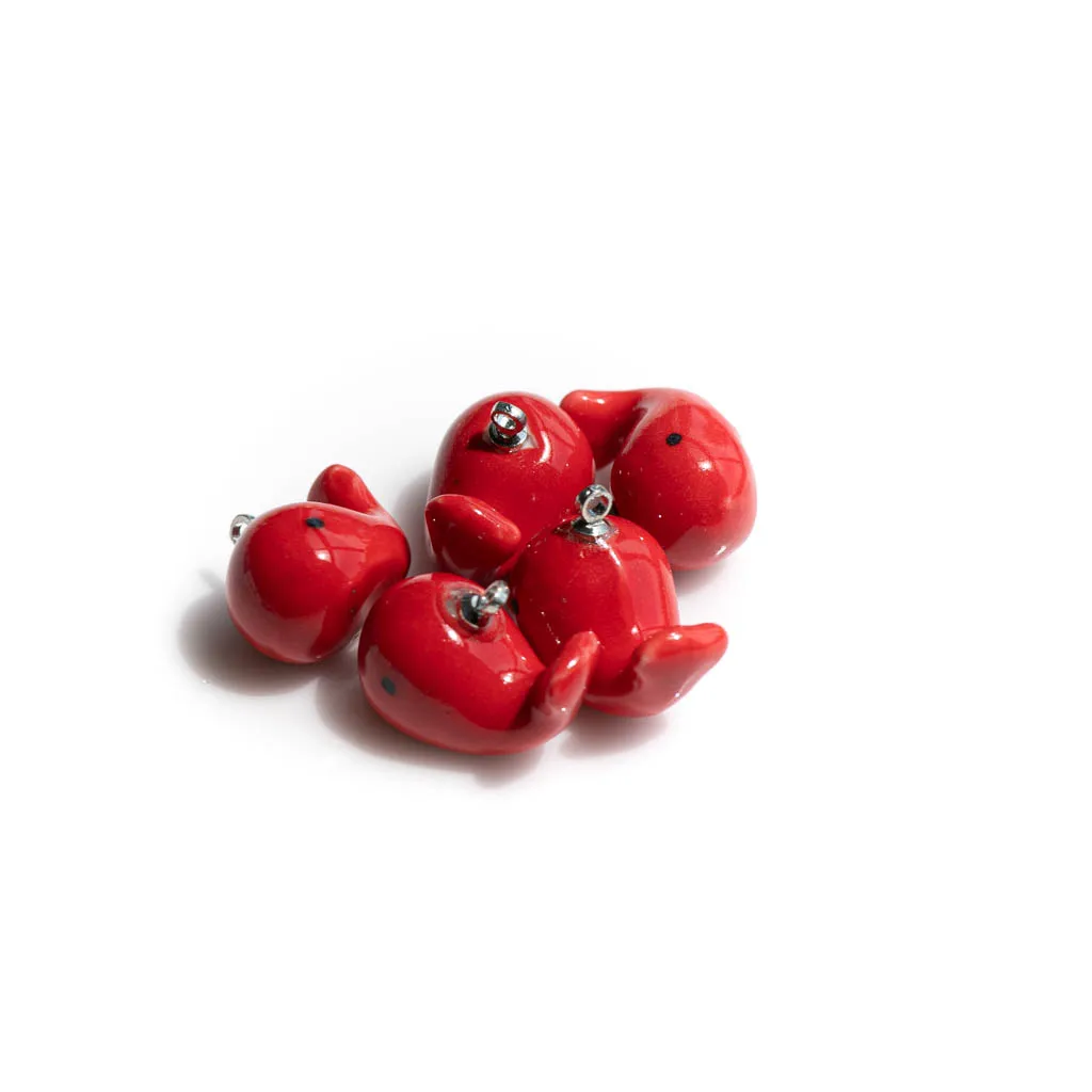 20 #5 шт ручная работа керамические бусины в виде Кита Ретро стиль ювелирное