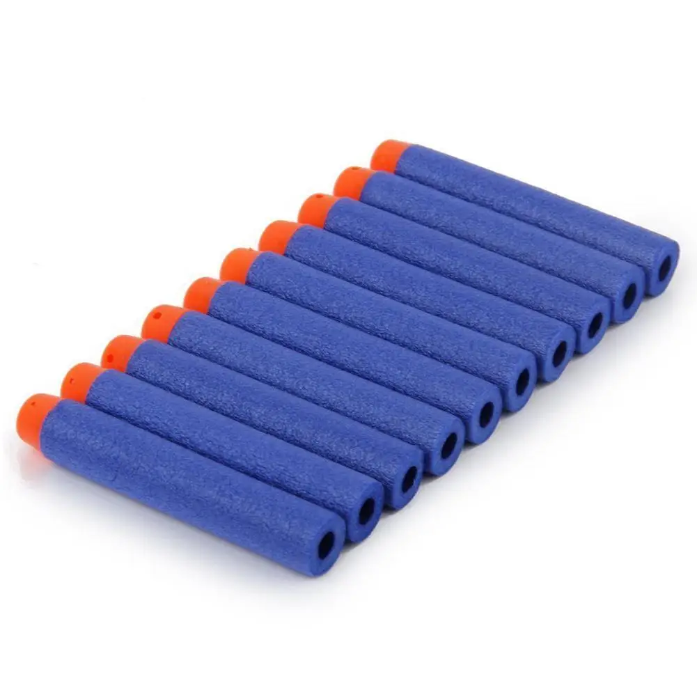 GloryStar 100 шт. для Nerf шарики мягкие полые отверстия головки 7 2 см запасные дротики