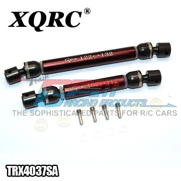 

XQRC 2 шт. trx4 металлический CVD приводной вал для 1 / 10 RC track 324 мм Колесная база traxxas trx-4 RC автомобиль