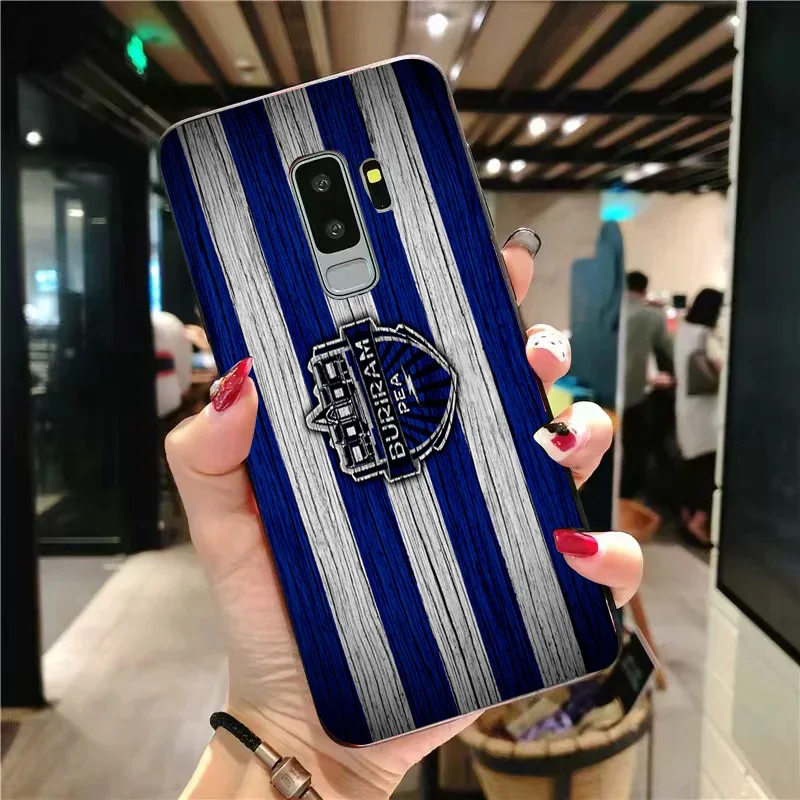 Чехол для телефона Buriram Юнайтед Samsung S6 S7 Edge S8 S9 S10E Note8 Note 9 10 A9 C10 J7 Max DIY чехол черного