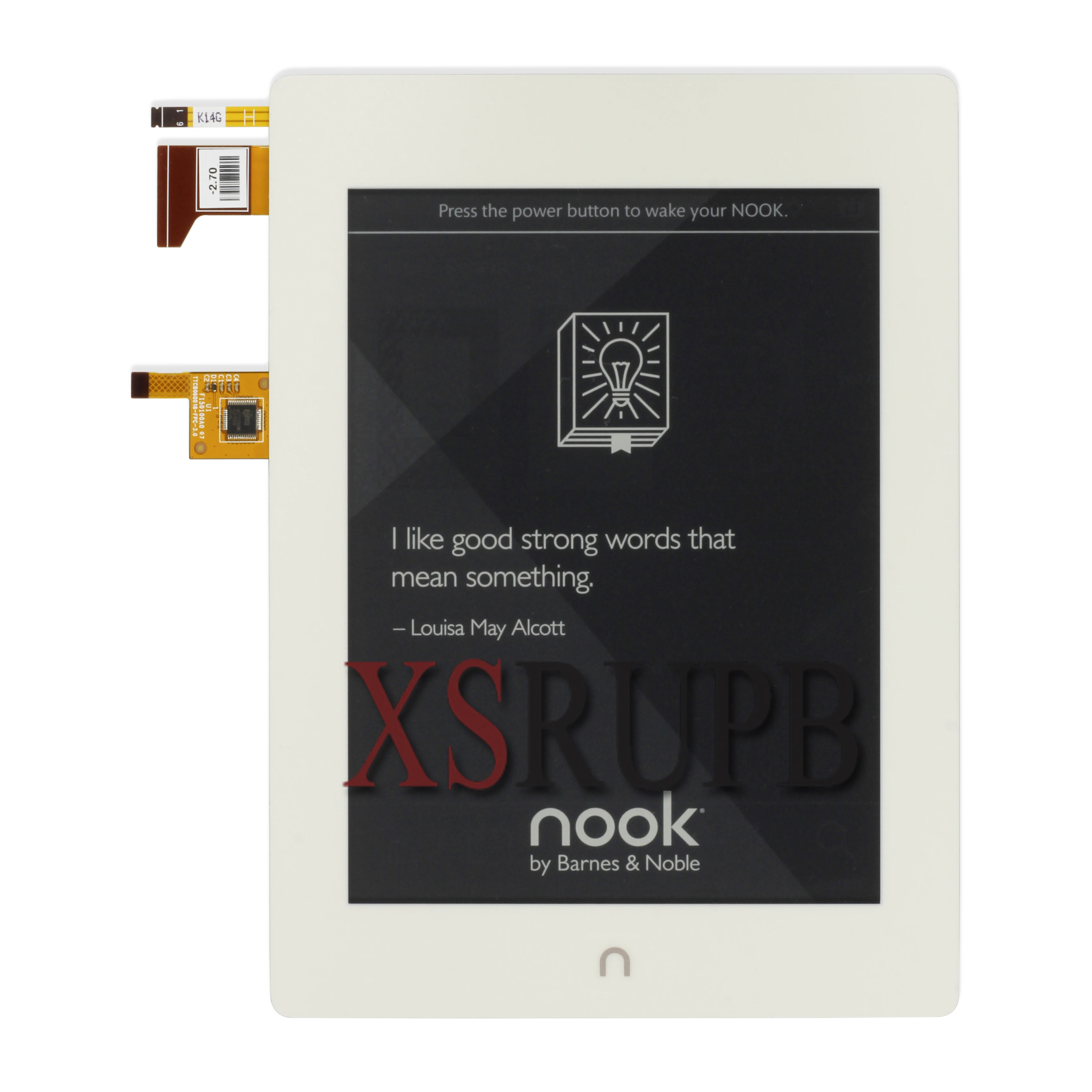 

Новый 6-дюймовый чернильный экран 300PPi ED060KC1 для Nook glowlight plus Nook 5 BNRV510 электронная книга экран