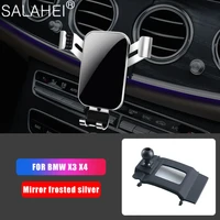 car mobile phone holder for bmw x3 x4 2018 2019 2020 air vent mount mobile cell stand gps support 360 rotatable auto accessories