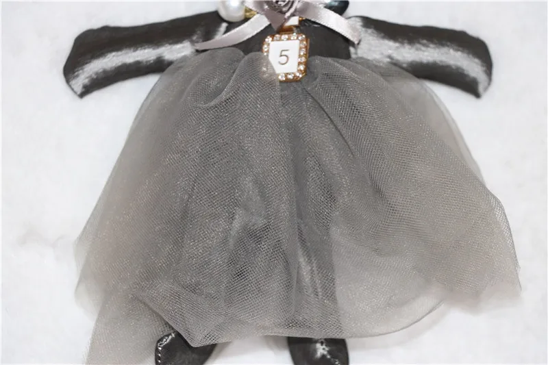 Новинка пурпурный брелок для ключей в виде юбки многоцветный кукла-кролик