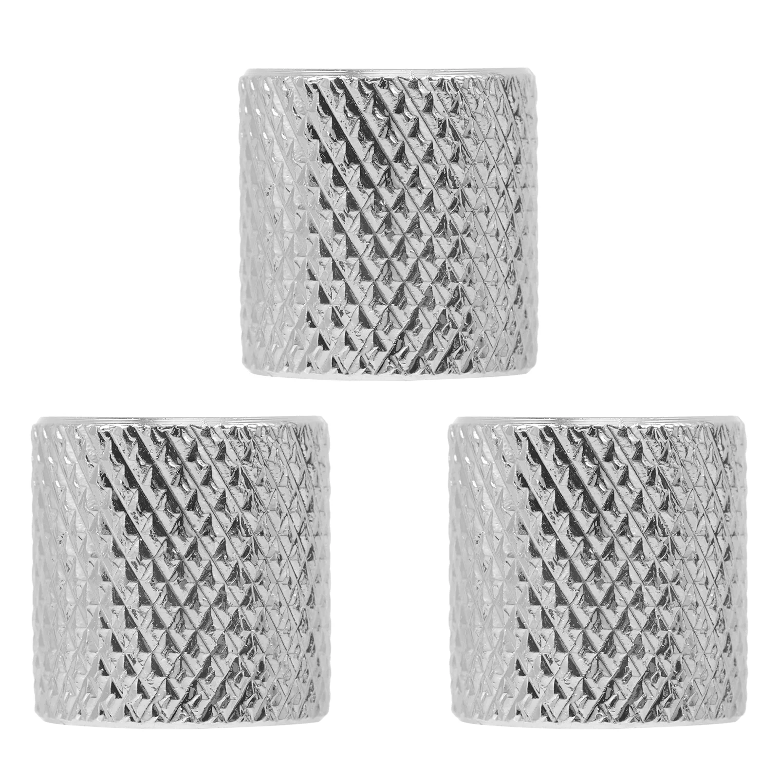 

3Pcs Electric Guitar Volume Knobs Metal Volume Knobs Electric Guitar Electric Bass Accessories