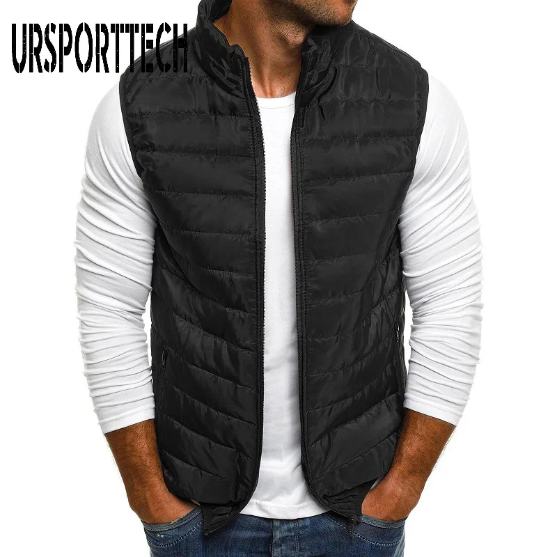 Men Sleeveless Jacket Winter Man Thick Down Warm 3XL Oversize Down Parkas Vest Winter Men Spring Down Outerwear Waistcoat