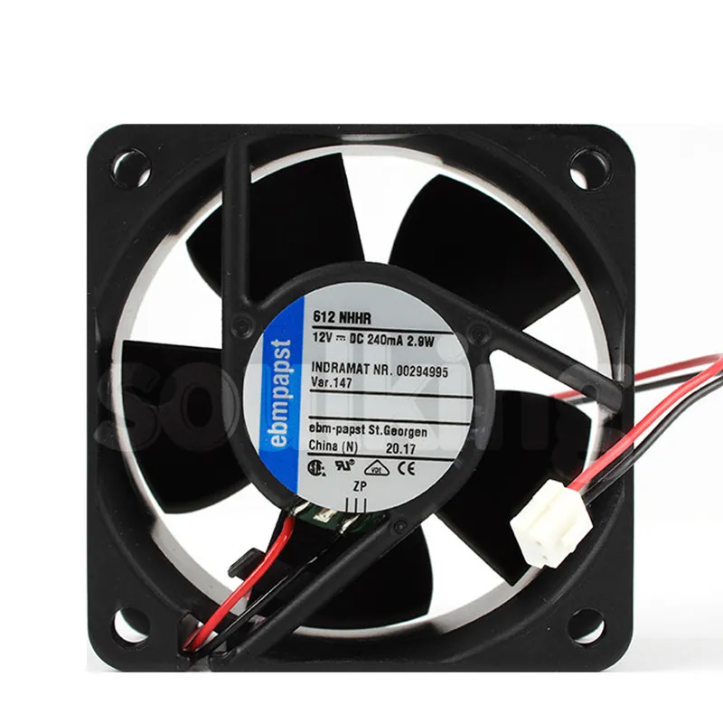 

new origina 612NHHR 6025 12V 2.9W industrial equipment large air volume fan 6months Warranty