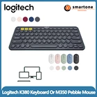 Bluetooth клавиатура или мышь Logitech K380, беспроводная, Диапазон действия 10 м, перекрестная платформа, для работы с Windows, Macos, Android, Ios, хромированный стол