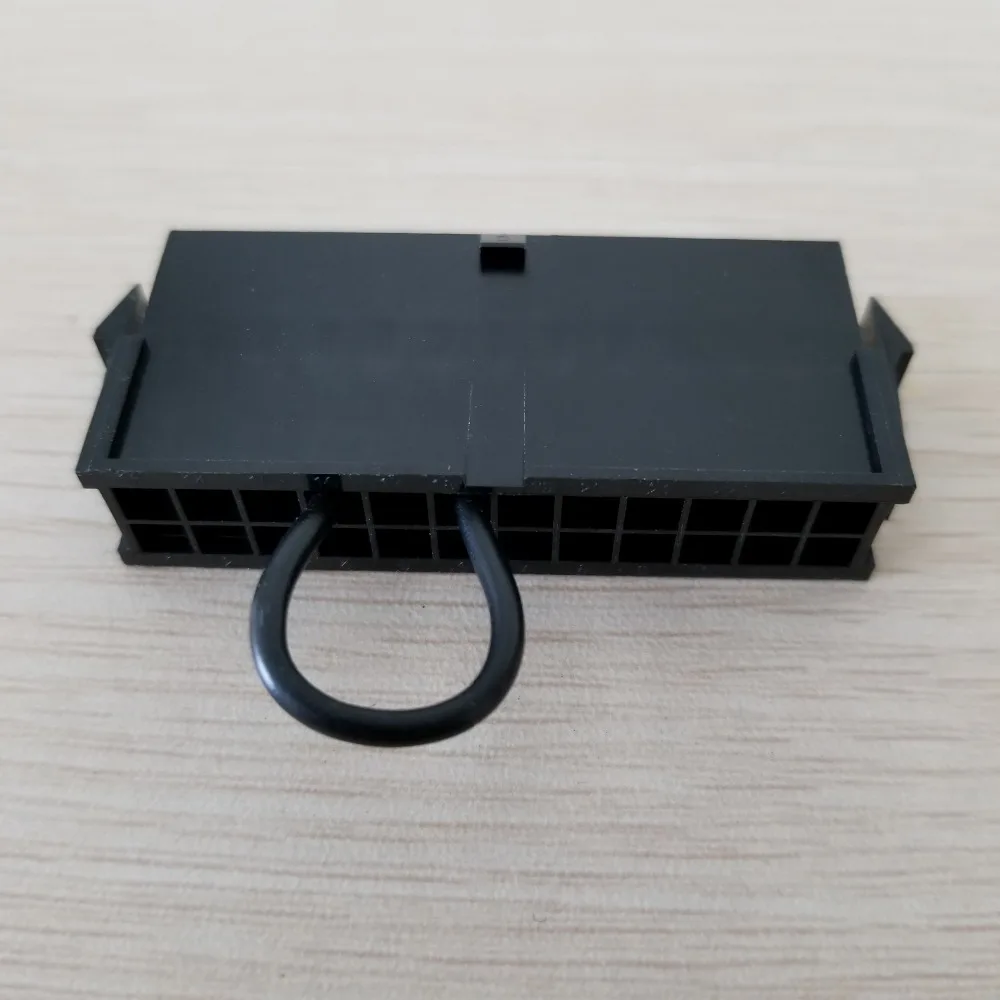 Блок питания ATX 50 шт./лот 24-контактный блок Jumper Starter Jack адаптер-соединитель для