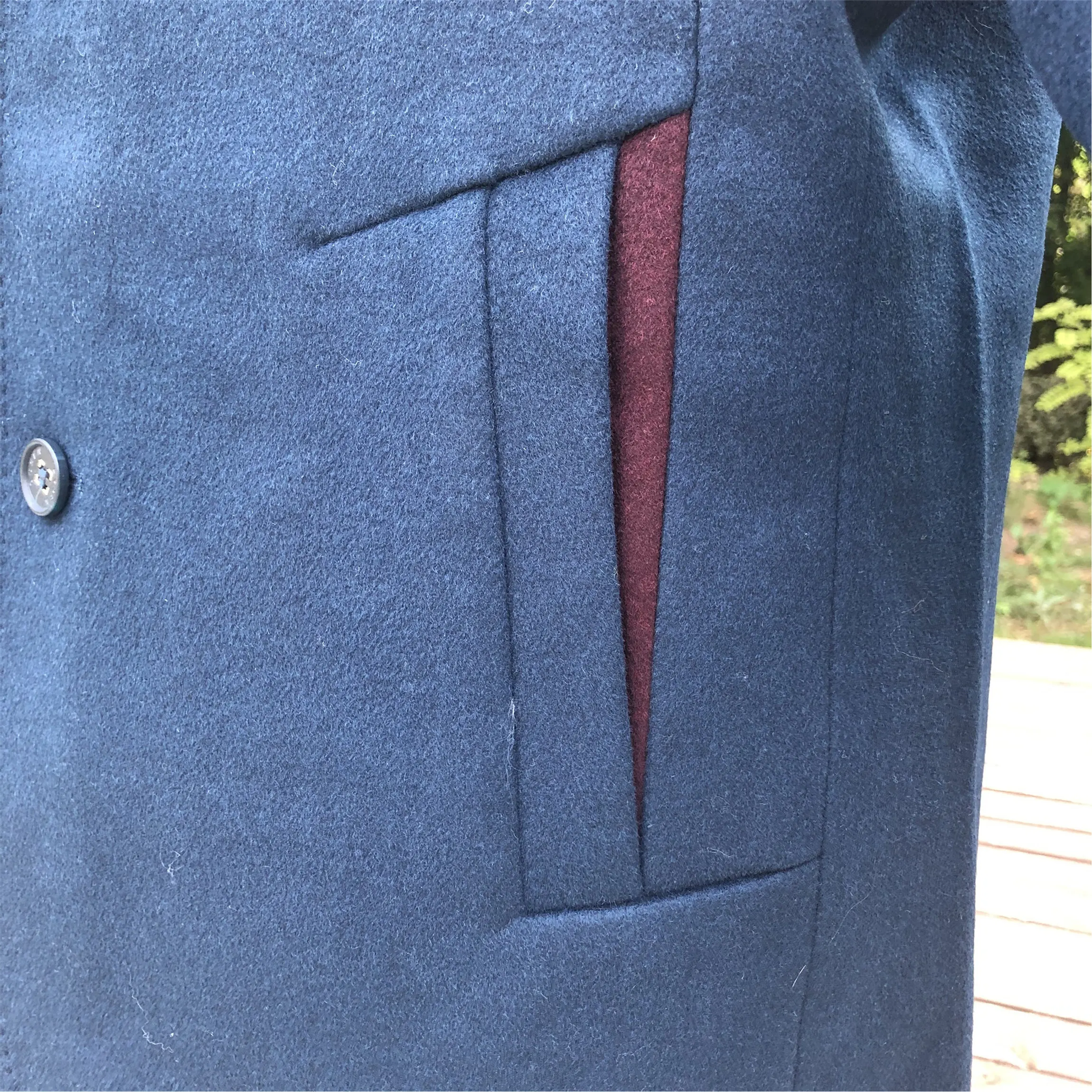 

2020 Autumn Wool Overcoat for Men Single Breasted Stand Collar Jackets and Coats High Quality Woolen Blend Outerwear Plus Size