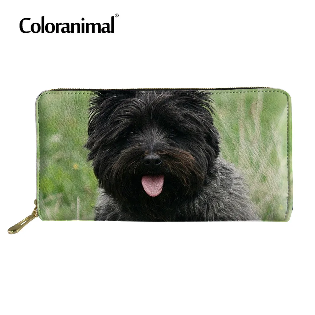 Кошельки и бумажники с принтом в виде цветных животных кошелек высокого качества