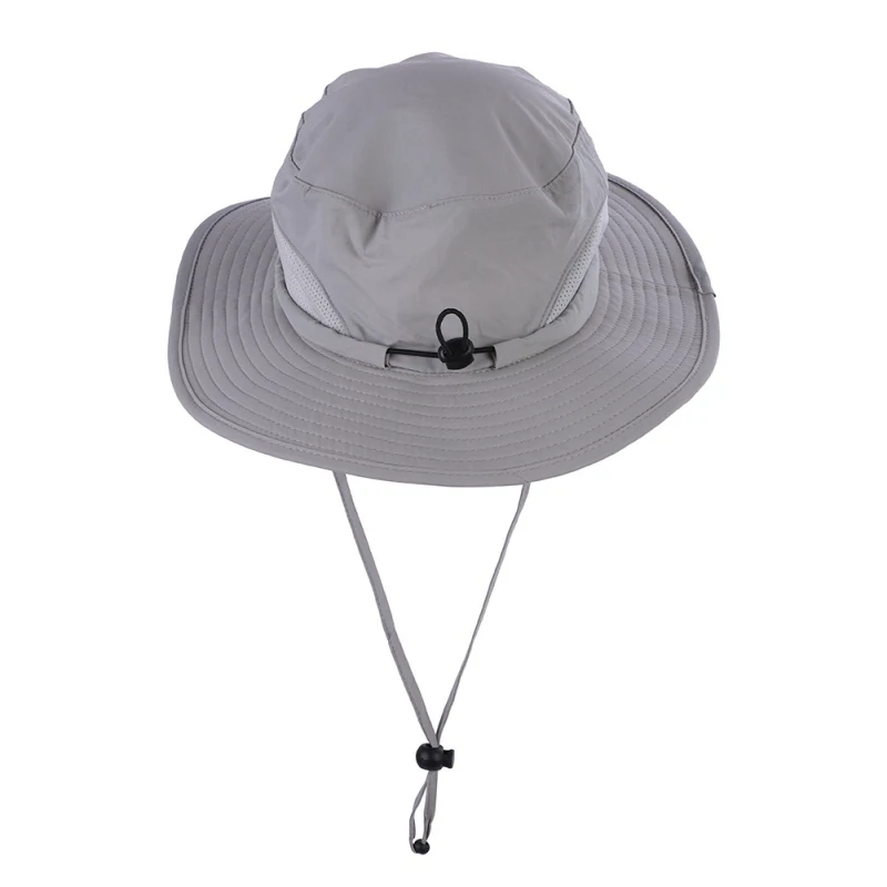 Outdoor UPF 50+ Unisex Hat Summer Sun Caps Wide Brim Breathable Nylon Waterproof | Аксессуары для одежды