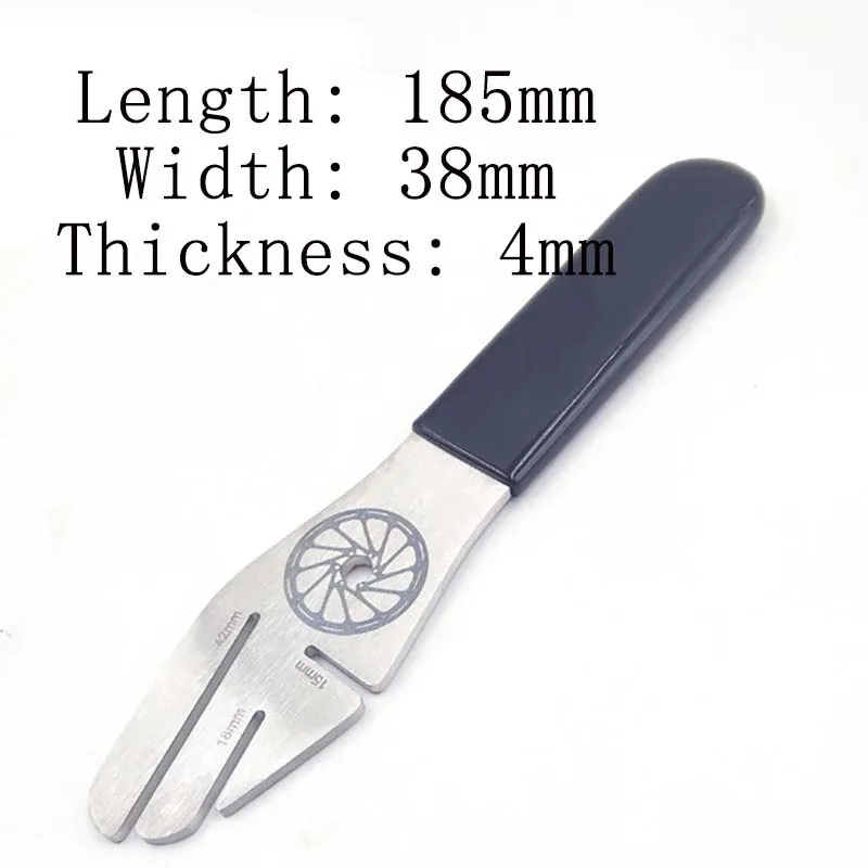 

MTB Bike Bicycle Disc Brake Rotor Alignment Truing Tools Mountain Bicycle Disc Flattening Correction Wrench Stainless Steel Tool