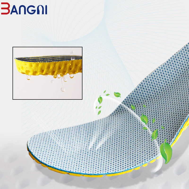 3ANGNI Memory Foam Shoes стельки подошва ортопедическая Спортивная Арка Поддержка мягкие