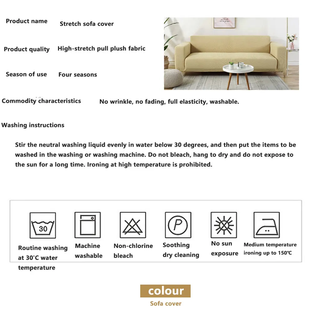 polar fleece stretch sofa cover for l shaped corner sofas chaise longue slipcovers 1234 seater knitted elastic couch covers free global shipping