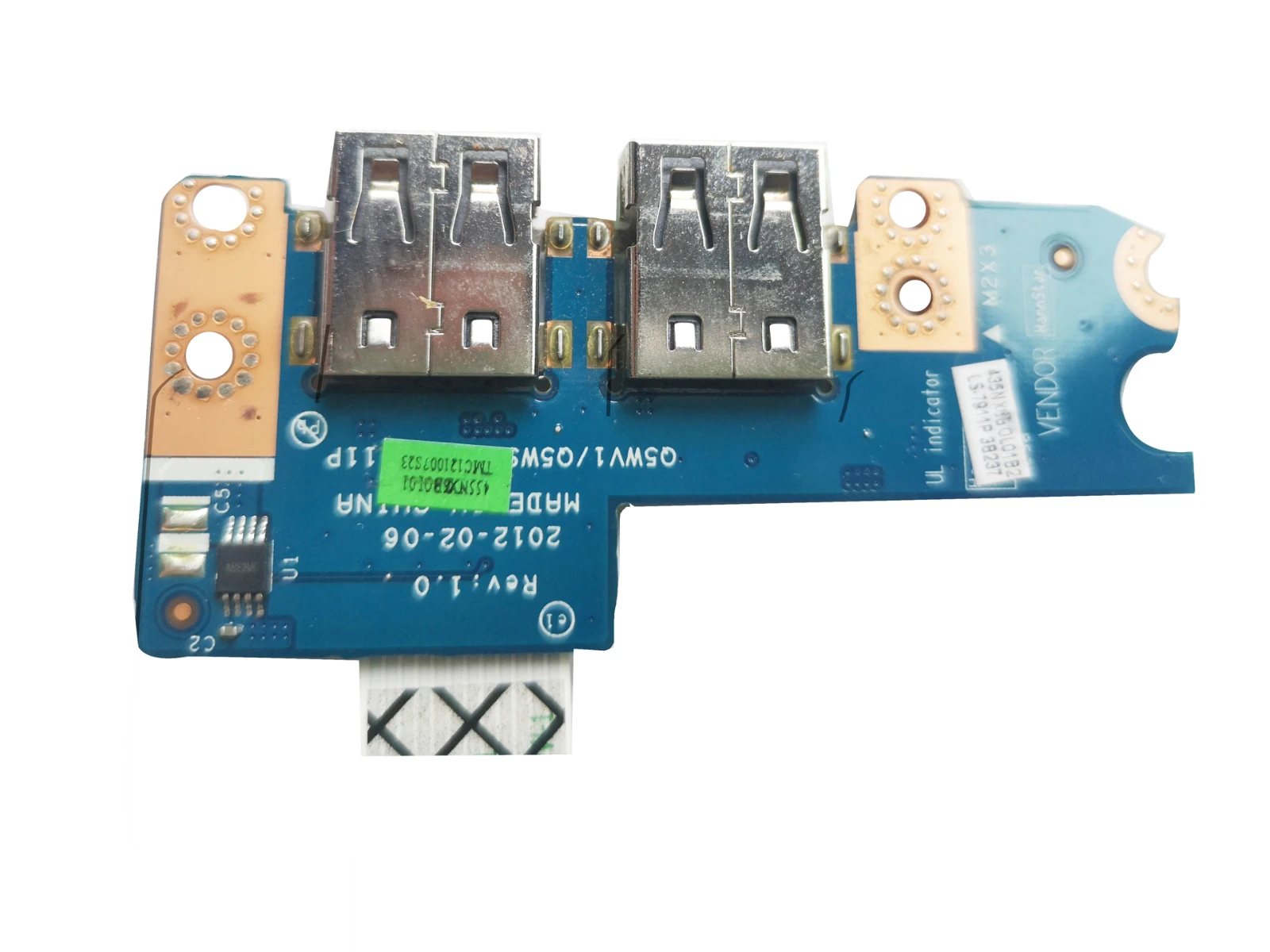 Оригинальная USB-плата Q5WV1 Q5WS1 LS-7911P для Acer Aspire V3-551G V3-571G V3-531G E1-521 E1-531 E1-571 5750 5750g P253-E |