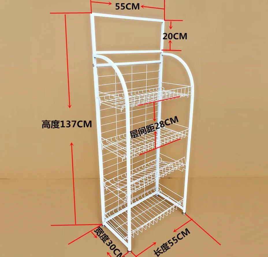 

Snack shelf display shelf small food display beverage shelf pharmacy bread shelf