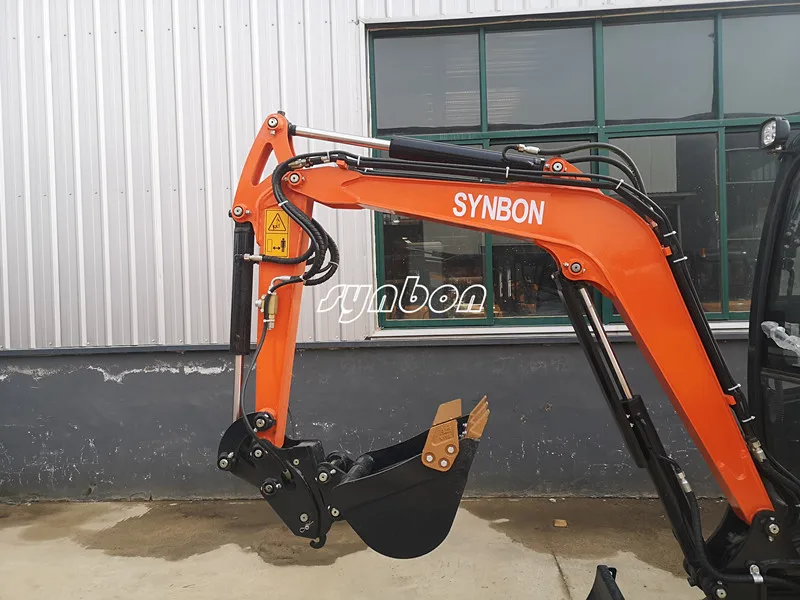 

Jardn herramientas de construccin 1.8Ton pequea excavadora sobre orugas Micro Mini granja Digger de la mquina