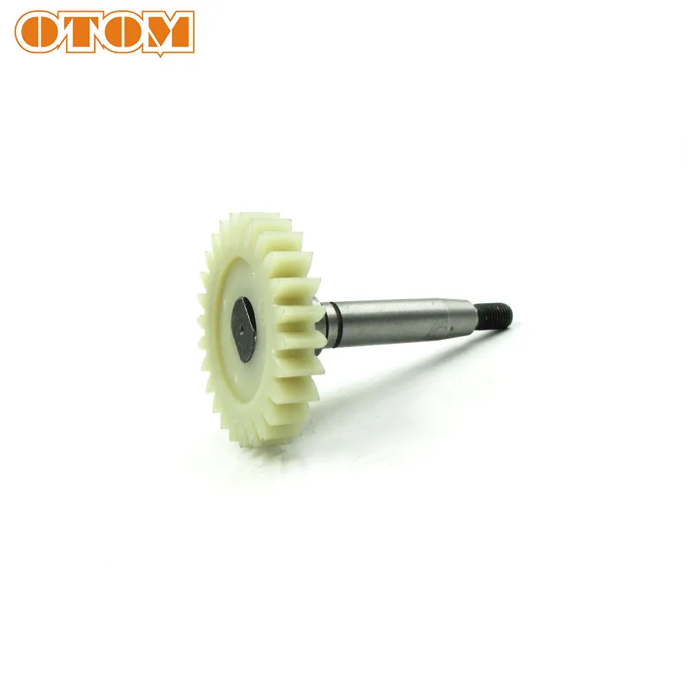 otom for honda water pump impeller gear motorcycle dirt bike engine part water cooled water pump shaft for ax 1 ax1 nx250 nx 250 free global shipping