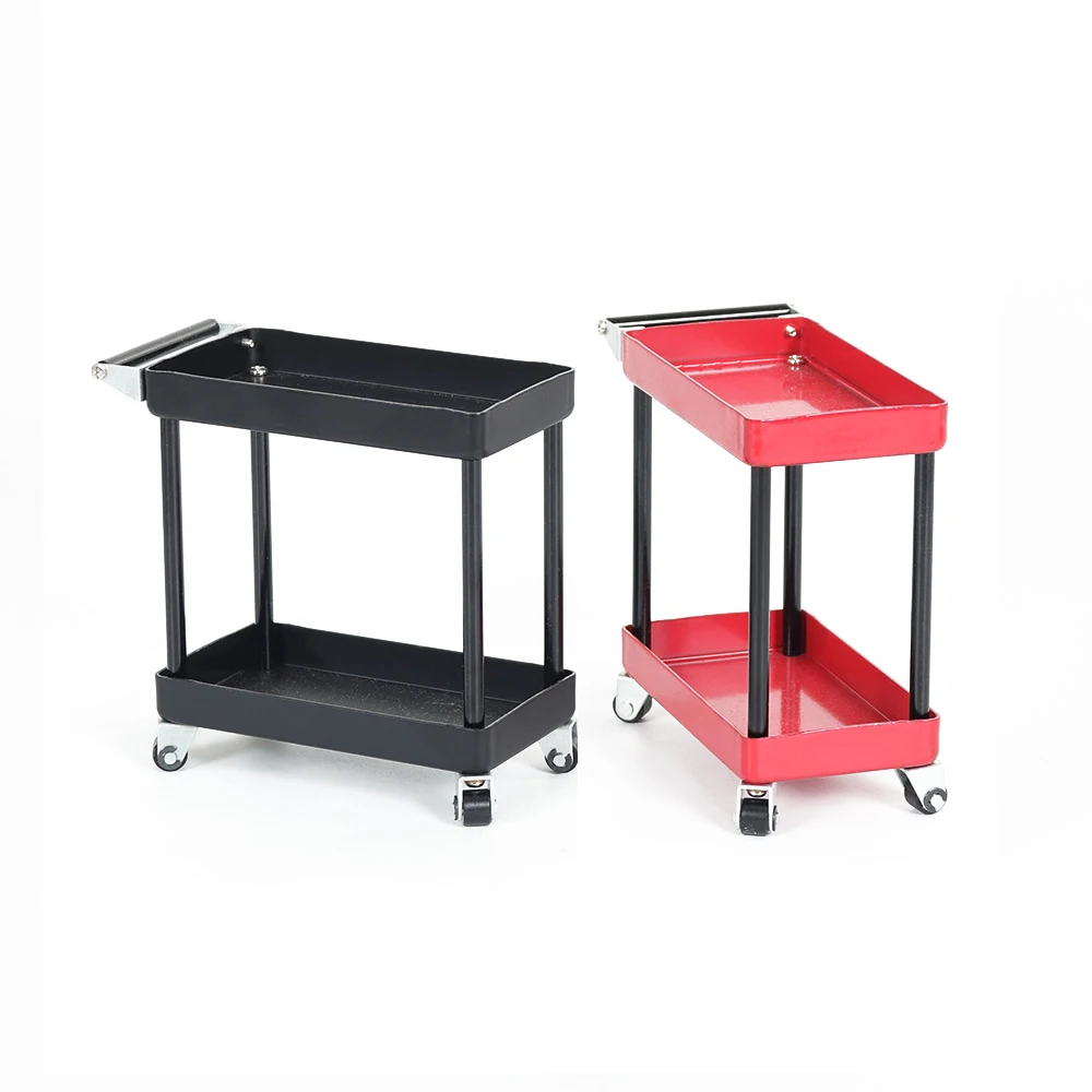 2-ярусная 3-ярусная металлическая ручная тележка для радиоуправляемых машинок