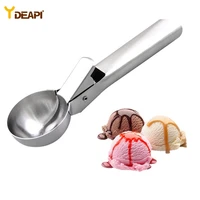 ydeapi ice cream scoops stacks stainless steel digger fruit non stick spoon kitchen tools for home cake